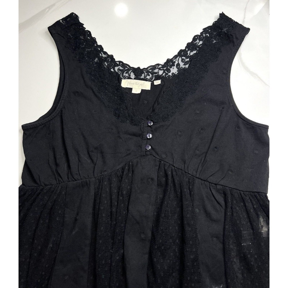 Anthropologie Forever That Girl Top Women’s Size Large V-Neck Buttons